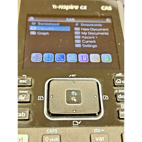 Texas Instruments TI-NSPIRE CX CAS Color Graphing Calculator GUC - Picture 7 of 8
